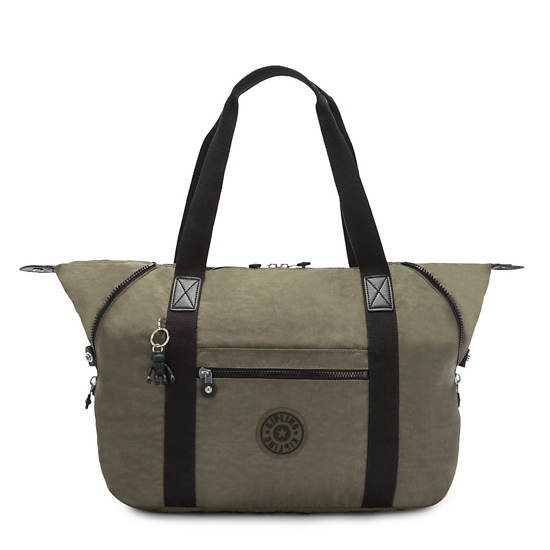 Kipling Art Medium Iconic Tote Tassen Groen | BE 1766MQ